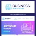 Beautiful Business Concept Brand Name Computer, crash, error, fa Royalty Free Stock Photo