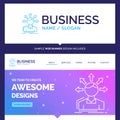 Beautiful Business Concept Brand Name conversion difference, div