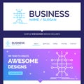 Beautiful Business Concept Brand Name Distribution, grid, infras