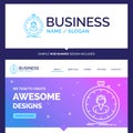 Beautiful Business Concept Brand Name fast, speed, stopwatch, ti
