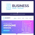 Beautiful Business Concept Brand Name Gazette, media, news, news