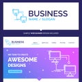 Beautiful Business Concept Brand Name local, lan, connection, sy Royalty Free Stock Photo