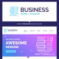 Beautiful Business Concept Brand Name server, storage, rack, dat Royalty Free Stock Photo