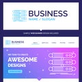 Beautiful Business Concept Brand Name server, structure, rack, d