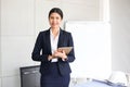 Beautiful Business Woman secretary in office at workplace,Asian Royalty Free Stock Photo