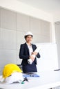 Beautiful Business Woman secretary in office at workplace,Asian Royalty Free Stock Photo