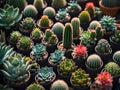 beautiful cactus in the garden