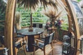 Beautiful cafe in the jungle of Thailand