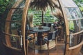 Beautiful cafe in the jungle of Thailand