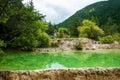 Calcification ponds at Huanglong, Sichuan, China
