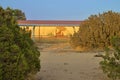 Beautiful California Desert Landscape Taken During The Evening Golden Hour