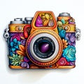 beautiful Camera clipart illustration