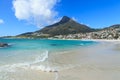 Beautiful Camps Bay Beach and Lion Head Mountain Chain