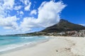 Beautiful Camps Bay Beach and Lion Head Mountain Chain