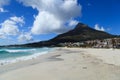 Beautiful Camps Bay Beach and Lion Head Mountain