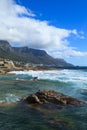 Beautiful Camps Bay Beach and Twelve Apostles Mountain