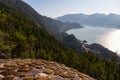 Beautiful Canadian Landscape View during a sunny summer day Royalty Free Stock Photo