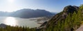 Beautiful Canadian Landscape View during a sunny summer day Royalty Free Stock Photo