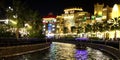 Beautiful canal of global village- Dubai Royalty Free Stock Photo