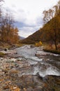 Beautiful canal on the way from Chemal district to Aktash,Russia.