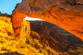 Beautiful Canyonlands view, from Mesa Arch