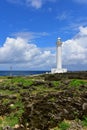 Beautiful Cape Zanpa and lighthouse in Okinawa