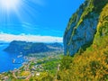 The beautiful Capri island Royalty Free Stock Photo
