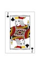 Jack of clubs Royalty Free Stock Photo