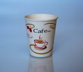 Beautiful cardboard disposable cup