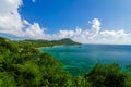 Beautiful Caribbean Bay Royalty Free Stock Photo