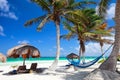 Beautiful Caribbean beach Royalty Free Stock Photo