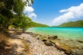 Beautiful Caribbean beach Royalty Free Stock Photo