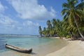 Beautiful caribbean beach of a San Blas island, in PanamÃÂ¡