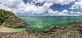 Beautiful Caribbean Beaches from Saint Martin, Sint Maarten Caribbean Royalty Free Stock Photo