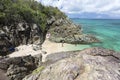 Beautiful Caribbean Beaches from Saint Martin, Sint Maarten Caribbean Royalty Free Stock Photo