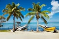 Beautiful caribbean sight with turquoise water in Caye Caulker,
