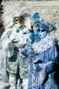 Beautiful Carnival masks at Venice Carnival, Italy Royalty Free Stock Photo