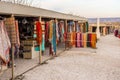 Beautiful carpets for sale at Turkish carpet souvenir shop in Goreme town, cappadocia, Turkey Royalty Free Stock Photo