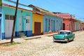 Beautiful cars of Cuba, colonial Trinidad