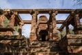 Beautiful carved ancient Jain temples constructed in 6th century AD in Osian, India. Royalty Free Stock Photo