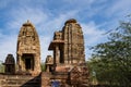 Beautiful carved ancient Jain temples constructed in 6th century AD in Osian, India.