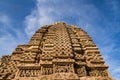 Beautiful carved ancient Jain temples constructed in 6th century AD in Osian, India. Royalty Free Stock Photo