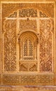 Carved window in Mandir Palace, Jaisalmer, Rajasthan, India