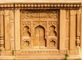 Beautiful carvings on a Mughal era tomb