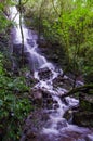 Beautiful cascade photographed in long exposure Royalty Free Stock Photo