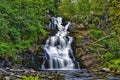 Darwin waterfall in north of Russia