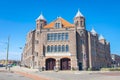 Beautiful castle building in Scheveningen, Holland