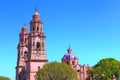 Cathedral of morelia in michoacan, mexico VII Royalty Free Stock Photo