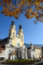 The Beautiful Cathedral of Santa Maria Assunta and San Cassiano in Bressanone. Brixen / Bressanone is a town in South Tyrol.