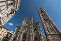 Beautiful Cathedral of Santa Maria del Fiore and bell tower in Florence, Tuscany, Italy